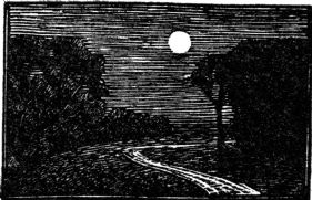 wood-engraving of the Full Moon